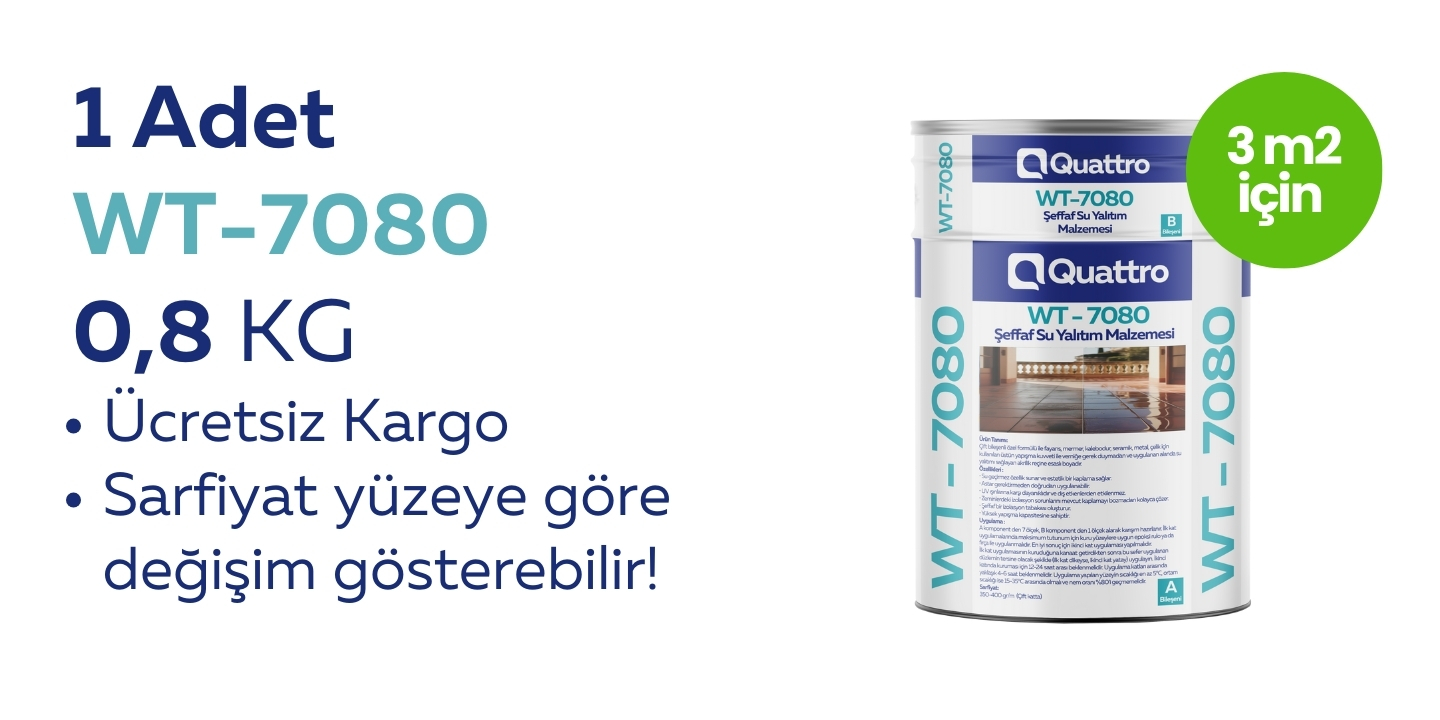 1 adet WT-7080 0,8 KG 