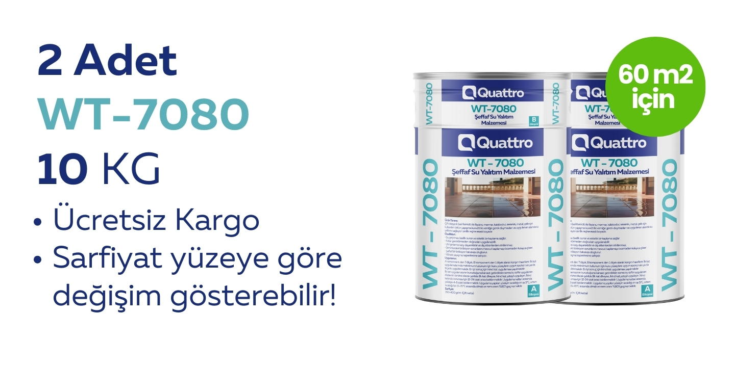 2 Adet WT-7080 10 KG 