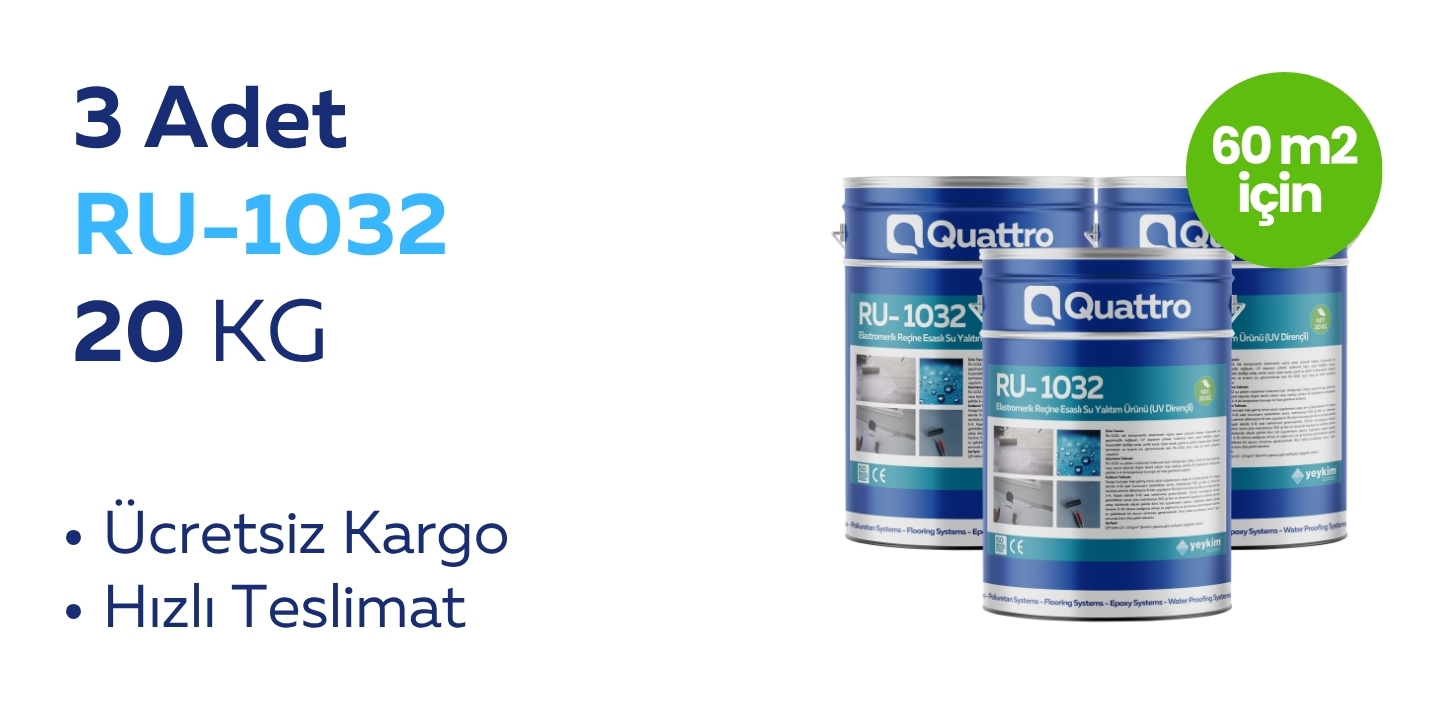 3 adet RU-1032 20 KG