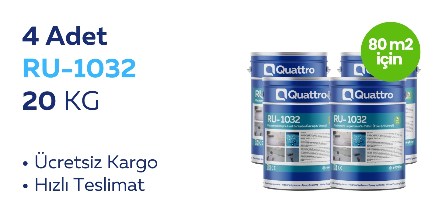 4 adet RU-1032 20 KG