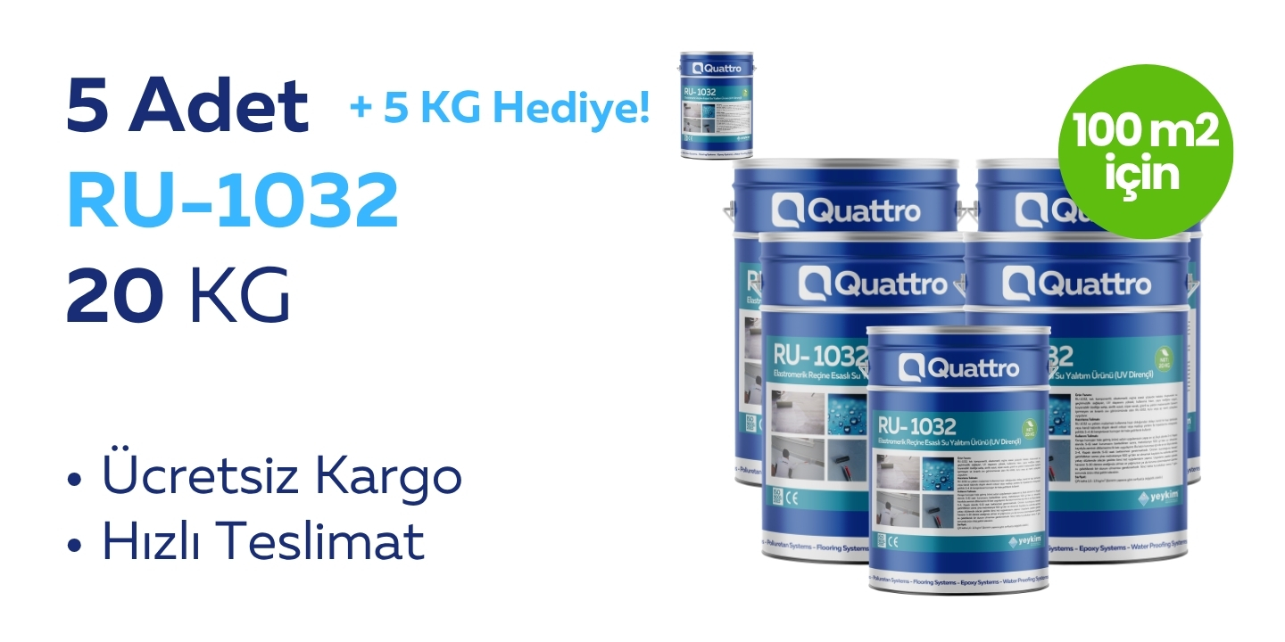5 adet RU-1032  20 KG + 1 adet 5 KG Hediye