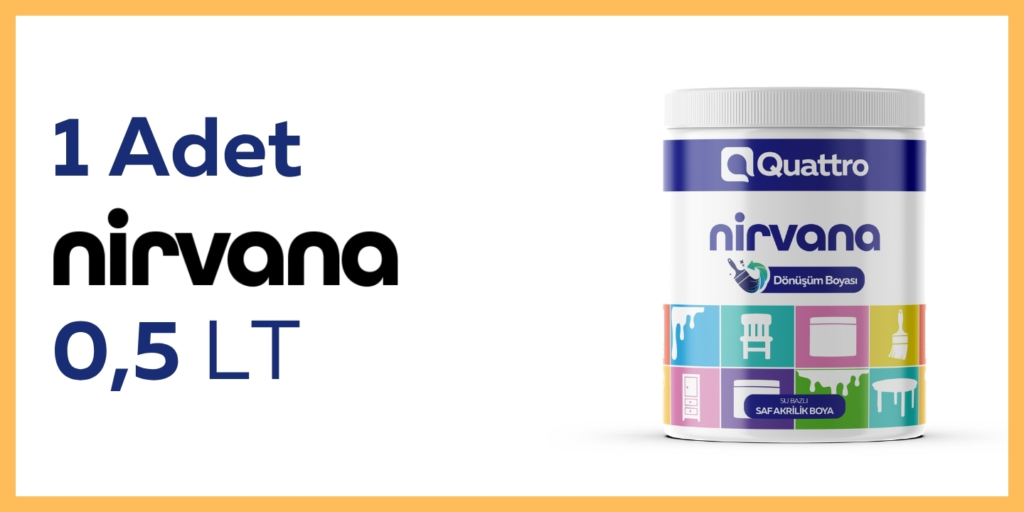 1 Adet 0,5 LT nirvana