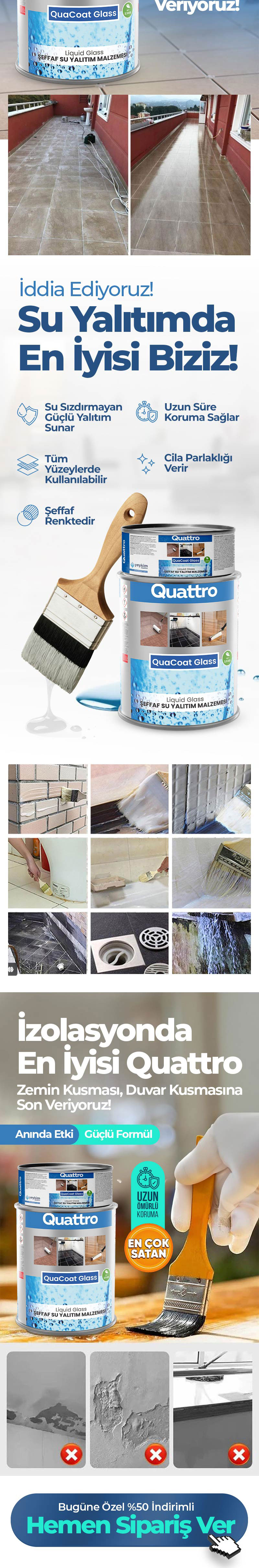 QuaCoat Glass — Cam Yüzey Koruma