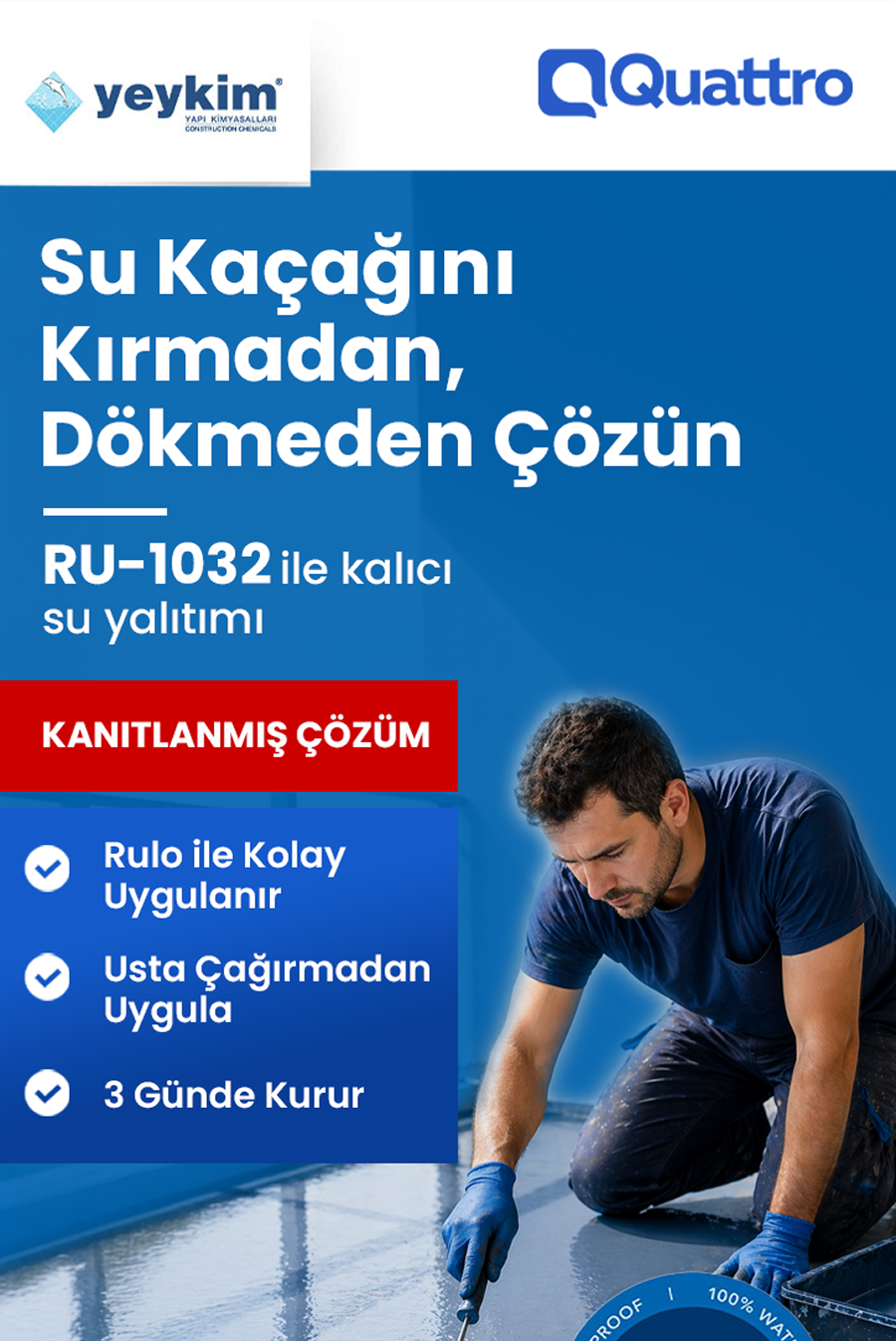 RU-1032 QuaRubber — Esnek Zemin Kaplama