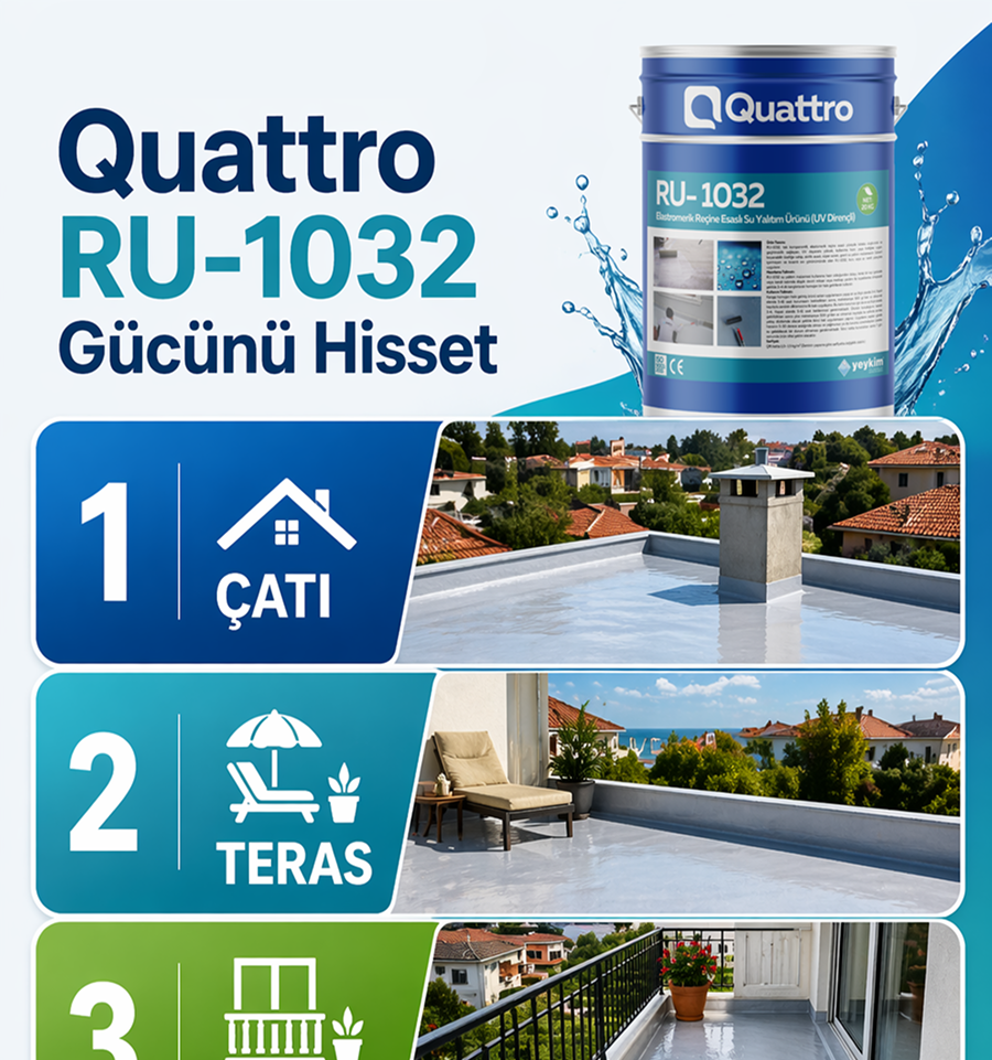 RU-1032 QuaRubber — Esnek Zemin Kaplama