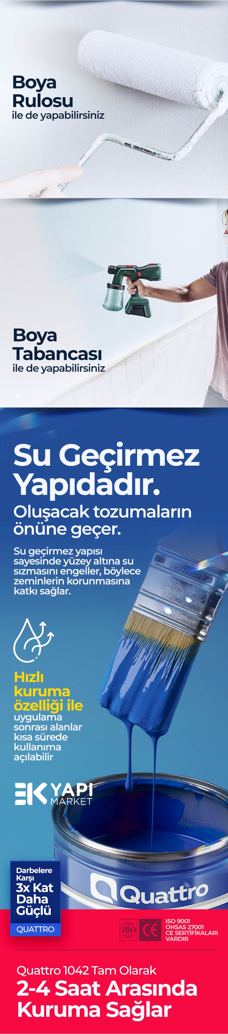 Zemin Boyası — Yeykim Quattro