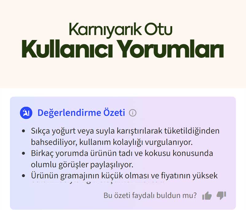 Karnıyarıkotu Tozu 