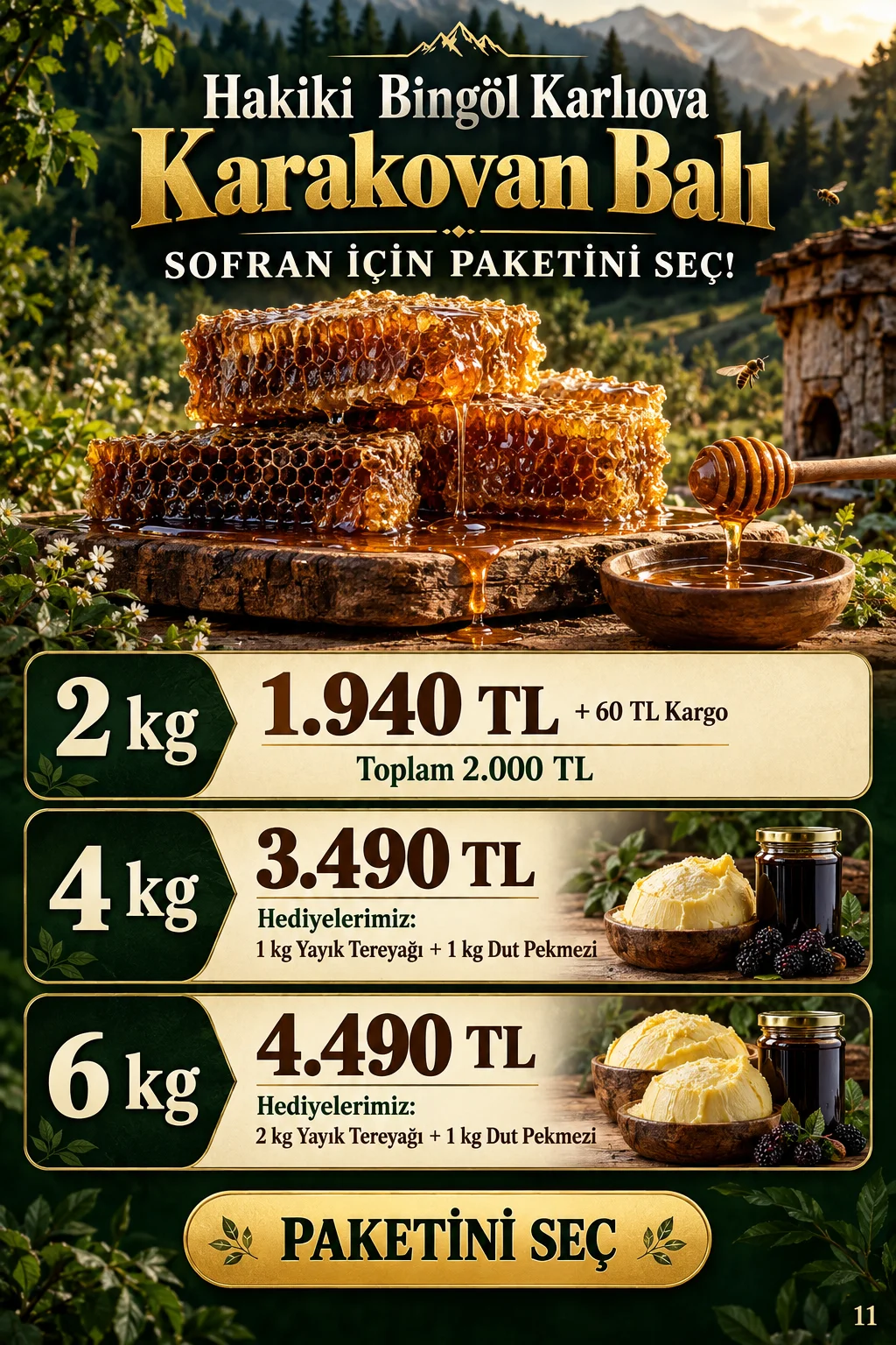 Hakiki Karakovan Balı Resmi Satış Portalı
