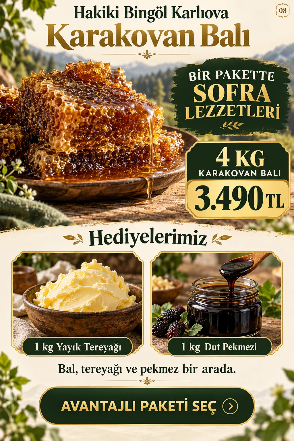 Hakiki Karakovan Balı Resmi Satış Portalı