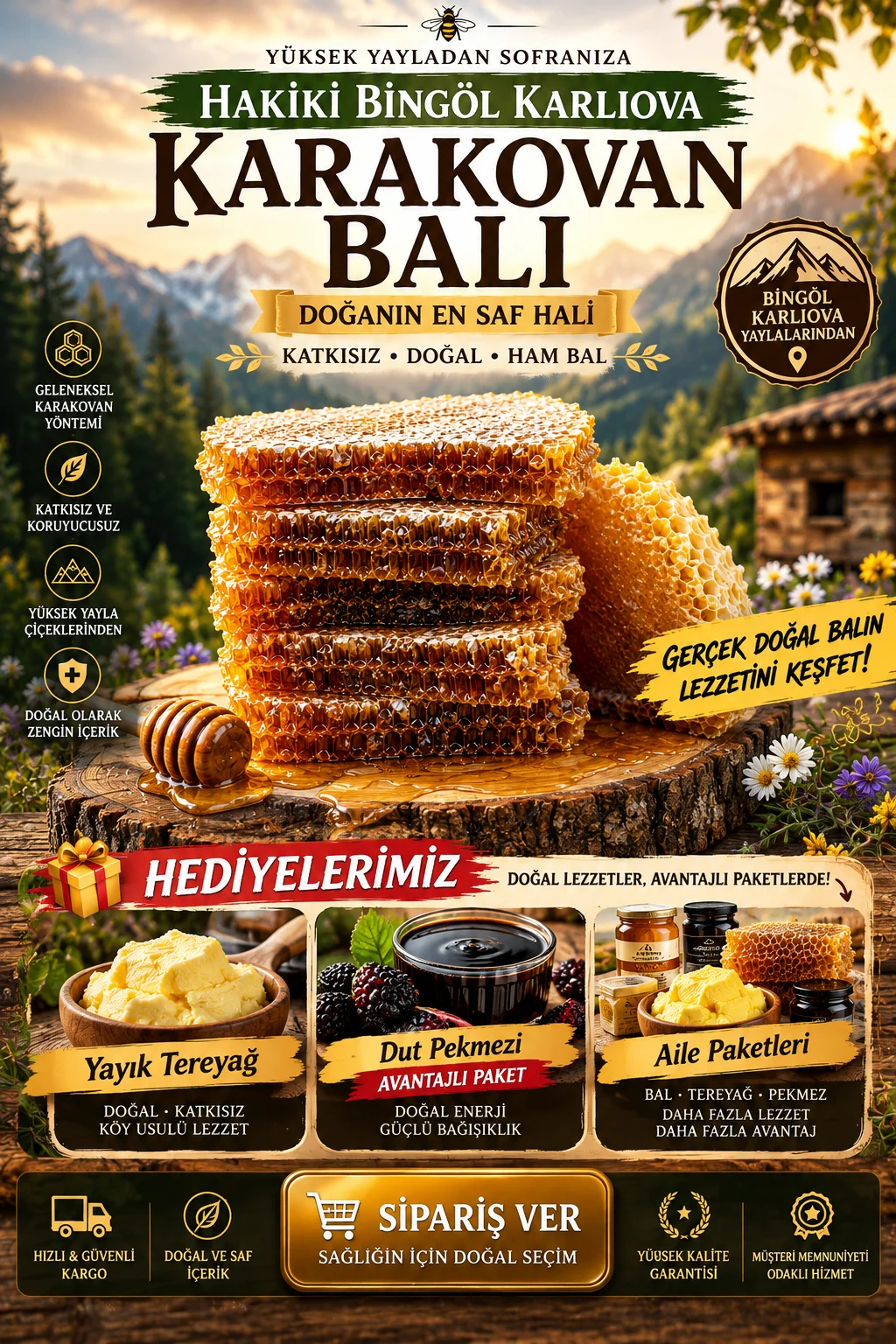 Hakiki Karakovan Balı Resmi Satış Portalı