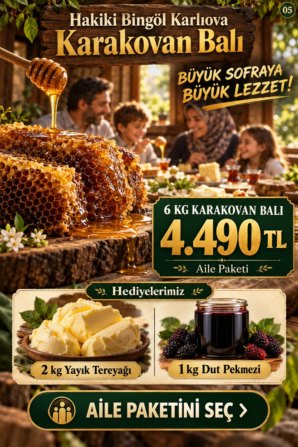 Hakiki Karakovan Balı Resmi Satış Portalı